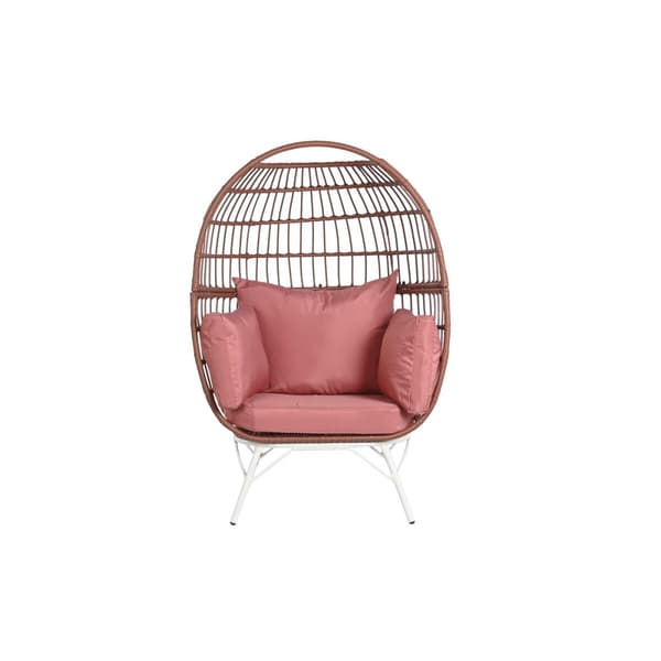 Trädgårdssoffa DKD Home Decor 99 x 71 x 147 cm Metall Terrakota n syntetisk rattan Vit