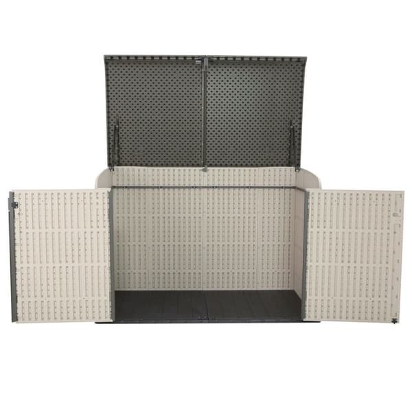 Skåp Lifetime 60170 Horisontell Extern 190 x 131 x 106 cm Stål Plast