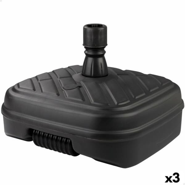 Parasollfot Aktive Antracitgrå Plast 56 x 40 x 56 cm (3 antal)