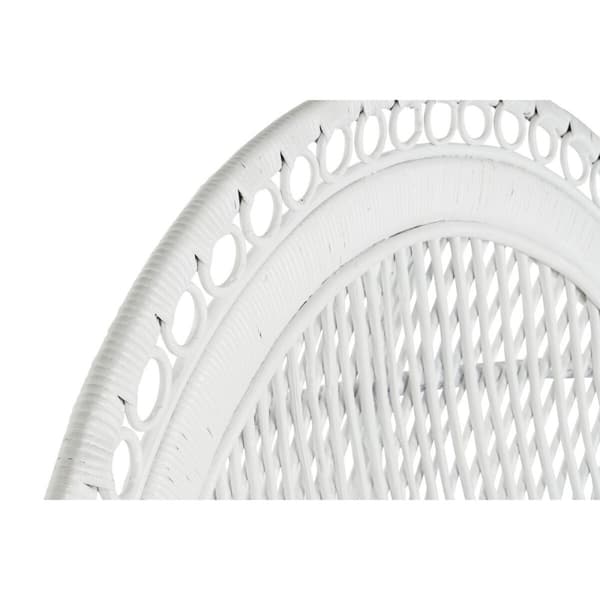 Trädgårdssoffa DKD Home Decor Vit 188 x 50 x 140 cm 154 x 70 x 144 cm 15700 x 68 x 145,5 cm
