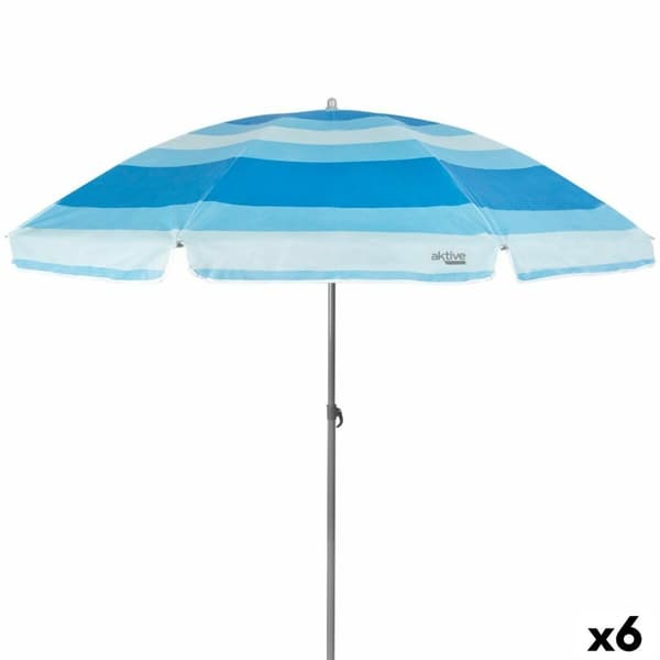 Napernyő Aktive Blå Polyester 200 x 194,5 x 200 cm (6 antal)