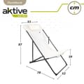 Miniatyrbild 5 av 7: Lutbar vilstol Aktive Vit 53 x 87 x 78 cm (4 antal)