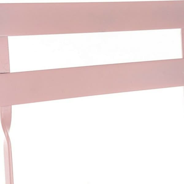 Bordsett med 2 stoler DKD Home Decor MB-177410 Rosa 60 x 60 x 75 cm (3 pcs)