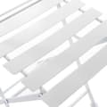 Miniatyrbilde 4 av 5: Bordsett med 2 stoler DKD Home Decor Hvit 80 cm 60 x 60 x 70 cm (3 pcs)