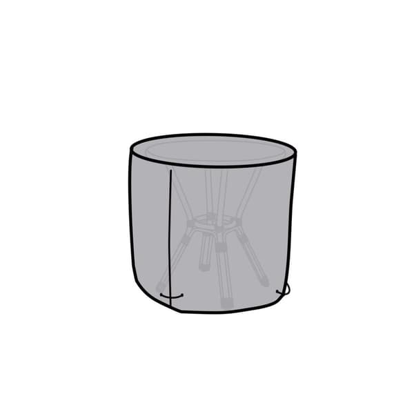 Beskyttende case DKD Home Decor Bord Sort Aluminium Mørkegrå (132 x 132 x 75 cm)