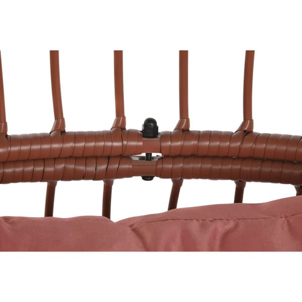 have DKD Home Decor 99 x 71 x 147 cm Metal Terrakotta syntetisk spanskrør Hvid