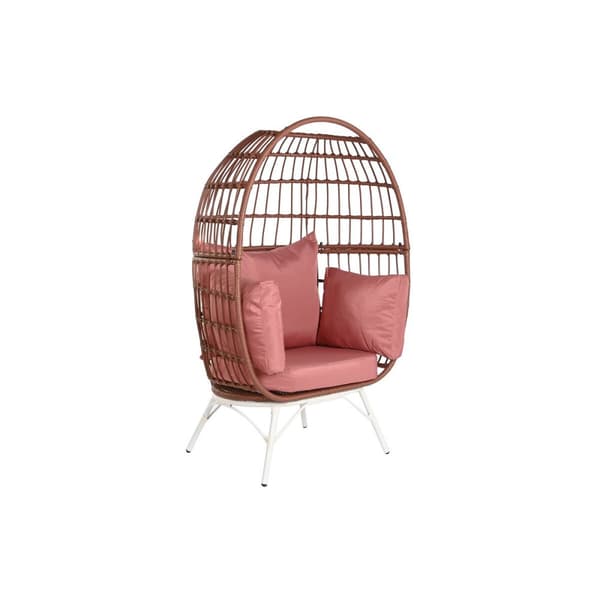 have DKD Home Decor 99 x 71 x 147 cm Metal Terrakotta syntetisk spanskrør Hvid