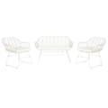 Miniatyrbillede 7 af 11: Have møbler DKD Home Decor Hvid 124 x 74 x 84 cm (4 Dele)