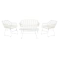 Miniatyrbillede 1 af 11: Have møbler DKD Home Decor Hvid 124 x 74 x 84 cm (4 Dele)