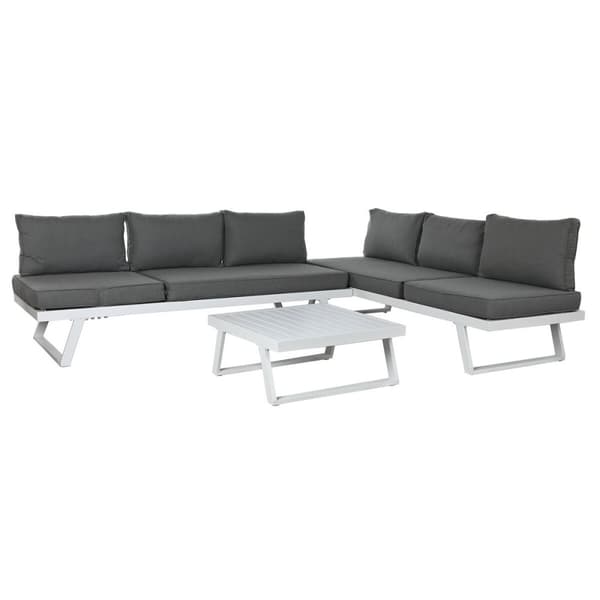 Have møbler Home ESPRIT Grå 130 x 68 x 65 cm 190 x 70 x 65 cm 198 x 68 x 65 cm