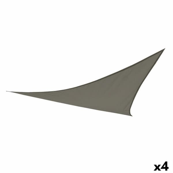 Skyggesejl Aktive Grå 500 x 0,5 x 500 cm Trekantet (4 enheder)