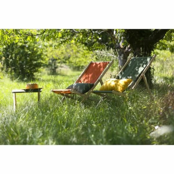 Aurinkotuoli Jardin Prive Grønn 132 x 55 x 35 cm bøktre