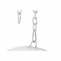 Miniatyrbilde 4 av 4: Hengestol for hage DKD Home Decor 90 x 70 x 110 cm Grå Metall syntetisk rotting Hvit