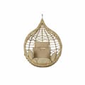 Miniatyrbilde 3 av 4: Hengestol for hage DKD Home Decor Brun Beige Lysebrun Aluminium syntetisk rotting 90 x 70 x 110 cm 100 x 70 x 125 cm (100 x 70 x