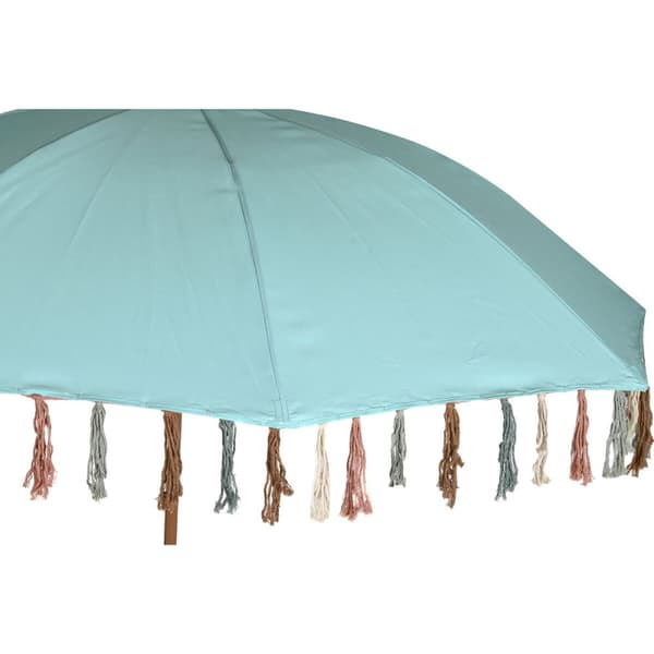 Aurinkovarjo DKD Home Decor Stål Aluminium Himmelblå (180 x 180 x 190 cm)