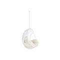 Miniatyrbilde 5 av 5: Hengestol for hage DKD Home Decor 90 x 70 x 110 cm Metall syntetisk rotting Hvit