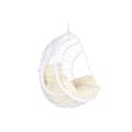 Miniatyrbilde 1 av 5: Hengestol for hage DKD Home Decor 90 x 70 x 110 cm Metall syntetisk rotting Hvit