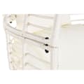 Miniatyrbilde 5 av 6: Hagesofa DKD Home Decor 90 x 65 x 151 cm Metall syntetisk rotting Hvit