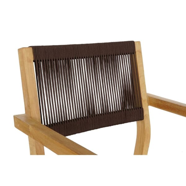 Bordsett med 4 stoler DKD Home Decor 90 x 90 x 75 cm