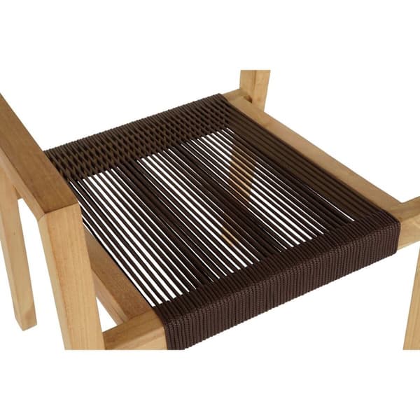 Bordsett med 4 stoler DKD Home Decor 90 x 90 x 75 cm
