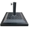 Miniatyrbilde 1 av 3: Base for parasoll Aktive 44 x 33 x 44 cm Svart Plast