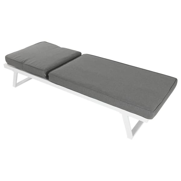 Hagemøbler Home ESPRIT Grå 130 x 68 x 65 cm 190 x 70 x 65 cm 198 x 68 x 65 cm
