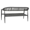 Miniatyrbilde 5 av 6: Hagesofa Home ESPRIT Aluminium 131 x 55 x 76 cm