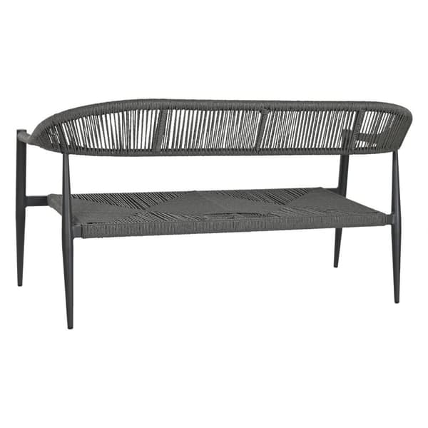 Hagesofa Home ESPRIT Aluminium 131 x 55 x 76 cm