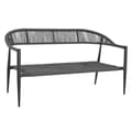 Miniatyrbilde 1 av 6: Hagesofa Home ESPRIT Aluminium 131 x 55 x 76 cm