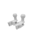 Miniatyrbilde 1 av 3: Markisebrakett Micel TLD01 Hvit 6,9 x 3,07 x 7,32 cm Rekkverk