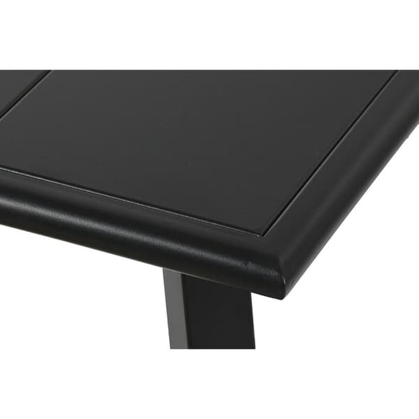 Hagemøbler Home ESPRIT Hvit Svart 123 x 66 x 72 cm 123 x 66 x 74 cm (4 Deler)