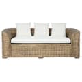 Miniatyrbilde 8 av 8: Hagesofa Home ESPRIT Hvit Brun Naturell Rotting 174 x 88 x 69 cm