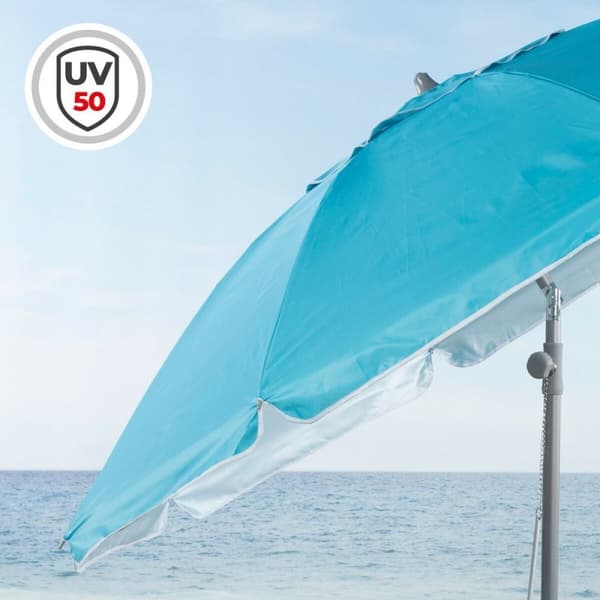 Aurinkovarjo Aktive Stål Oxford stoff 210 x 205 x 210 cm