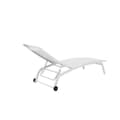 Miniatyrbillede 3 af 3: Ležalnik DKD Home Decor Med hjul PVC Aluminium (187,5 x 64 x 97 cm)