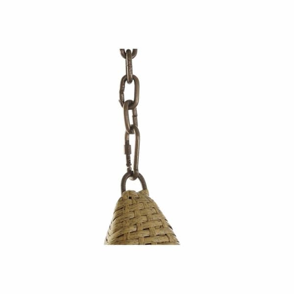 Hängande trädgårdsfåtölj DKD Home Decor Brun Beige Ljusbrun Aluminium syntetisk rattan 90 x 70 x 110 cm 100 x 70 x 125 cm (100 x
