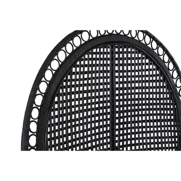 Trädgårdssoffa DKD Home Decor Vit Svart 96 x 66 x 145 cm 96 x 66 x 140 cm