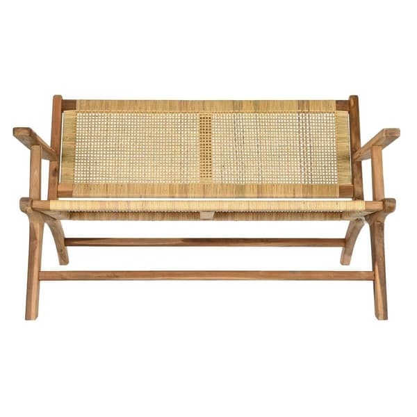 Penkki DKD Home Decor Ruskea Luonnollinen 120 x 76 x 68 cm