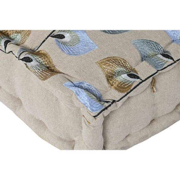 Trädgårdssoffa DKD Home Decor Blå Beige 155 x 76 x 65 cm 150 x 76 x 20 cm