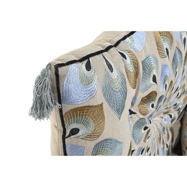 Trädgårdssoffa DKD Home Decor Blå Beige 155 x 76 x 65 cm 150 x 76 x 20 cm