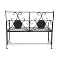 Miniatyrbillede 4 af 7: Bænk DKD Home Decor Sort Multifarvet Mosaik 111 x 54 x 88 cm