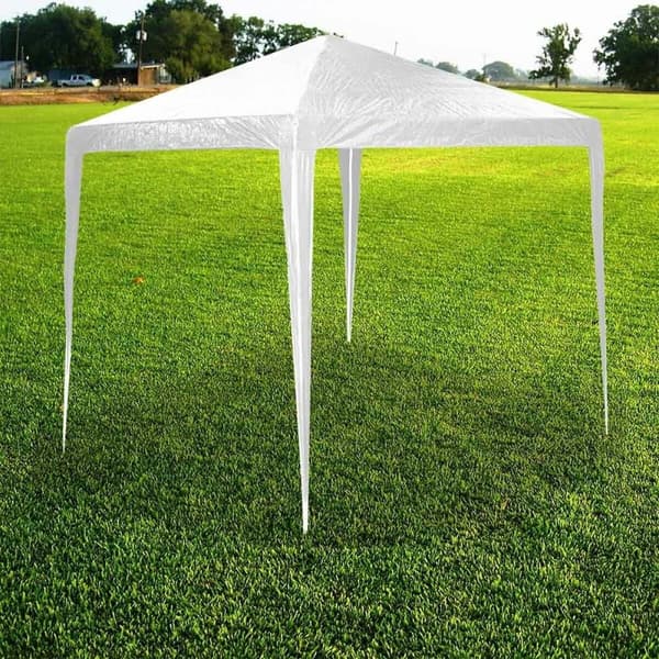 Huvimaja Lifetime Tiivis Polyetyleeni Valkoinen PVC 300 x 300 x 250 cm