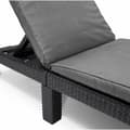 Pikkukuva 3 / 6: Šezlongas Allibert by KETER Daytona De Luxe 187 x 58 x 29 cm Harmaa