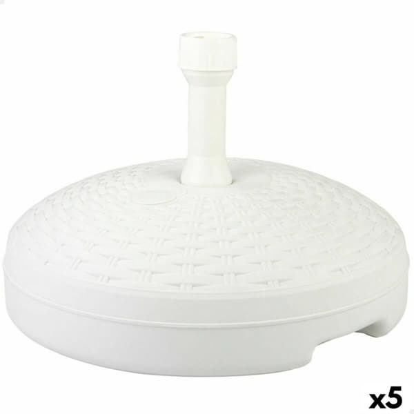 Parasollfot Aktive Vit Plast 45 x 30 x 45 cm (5 antal)