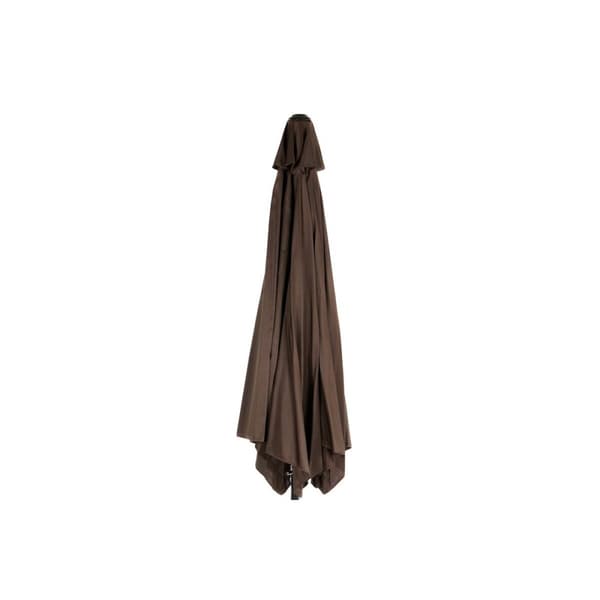Senčnik DKD Home Decor Sort Brun Stål 300 x 300 x 250 cm