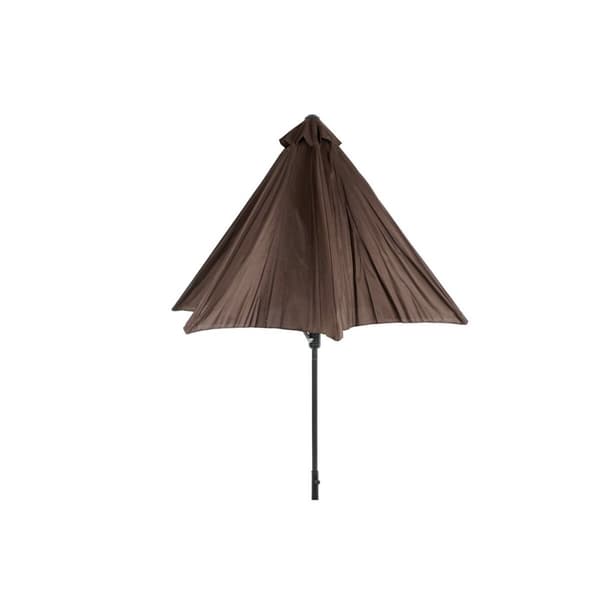 Senčnik DKD Home Decor Sort Brun Stål 300 x 300 x 250 cm