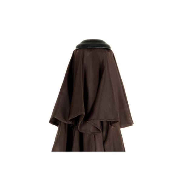 Senčnik DKD Home Decor Sort Brun Stål 300 x 300 x 250 cm