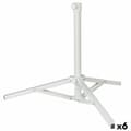 Miniatyrbillede 3 af 4: Fod for strandparasol Aktive Hvid Metal 61 x 49,5 x 61 cm (6 enheder)