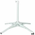 Miniatyrbillede 1 af 3: Fod for strandparasol Aktive Hvid Metal 65 x 60,5 x 65 cm (6 enheder)