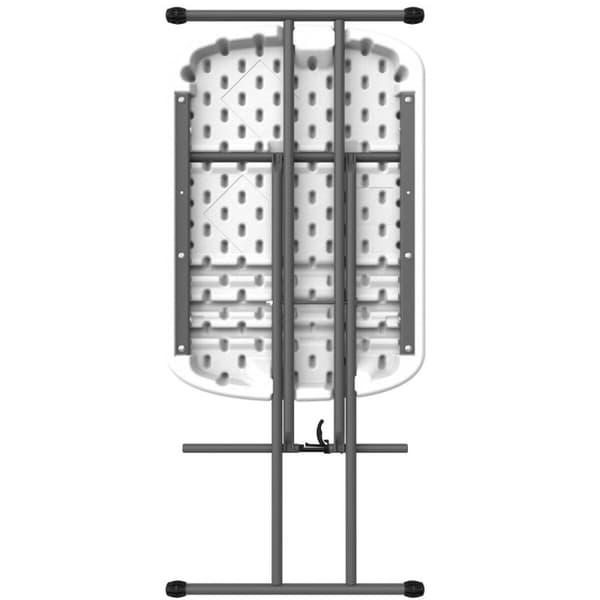 Piknikpöytä Lifetime Valkoinen Teräs HDPE 66 x 71 x 46 cm