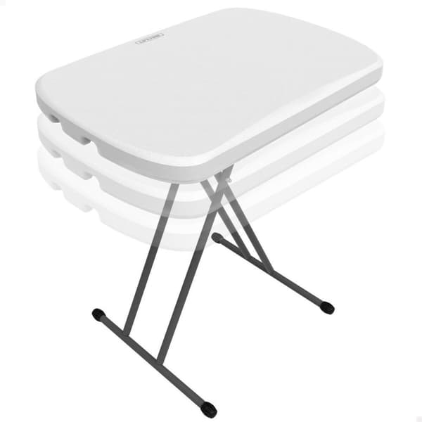 Piknikpöytä Lifetime Valkoinen Teräs HDPE 66 x 71 x 46 cm